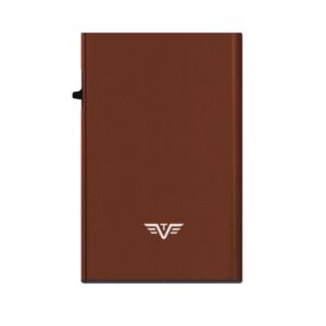 tru virtu card case click & slide brown