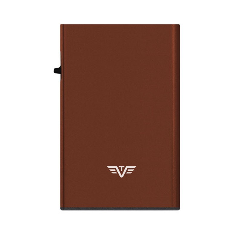 tru virtu card case click & slide brown